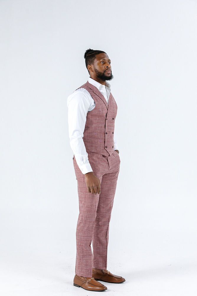 Foreman Pink Suit Trousers Trousers