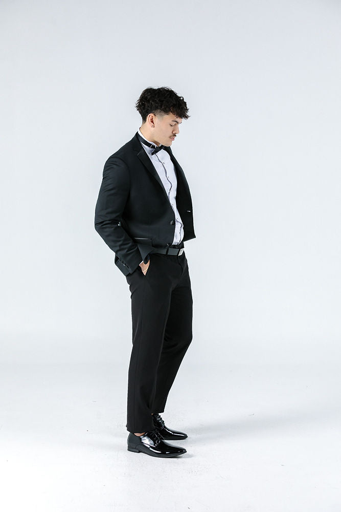 Van Heusen Black Tuxedo Suit Jacket