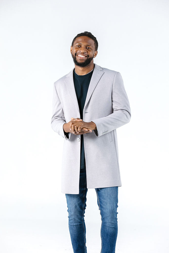 Varce Light Grey Coat