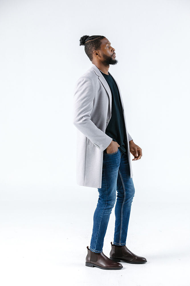 Varce Light Grey Coat