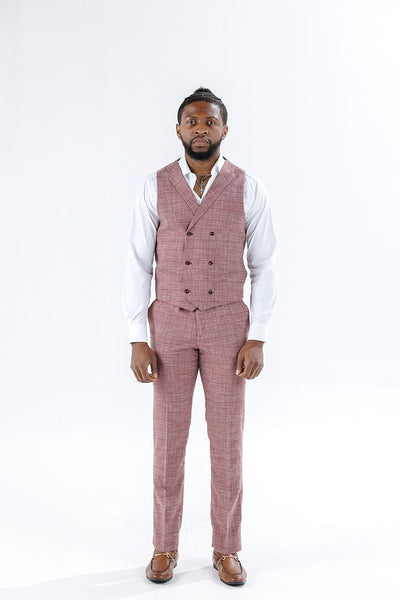 Foreman Pink Waistcoat