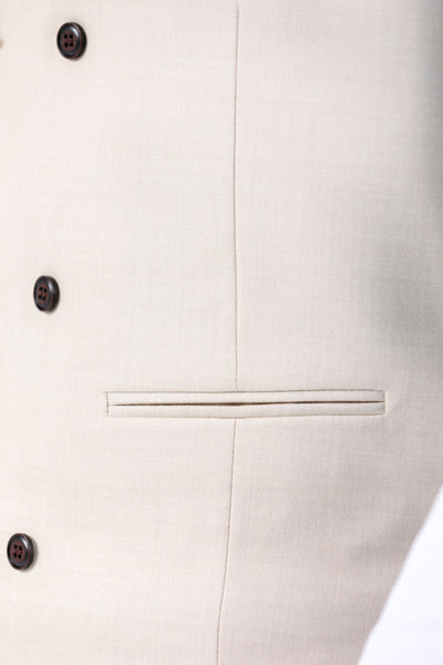 Pablo Beige Waistcoat