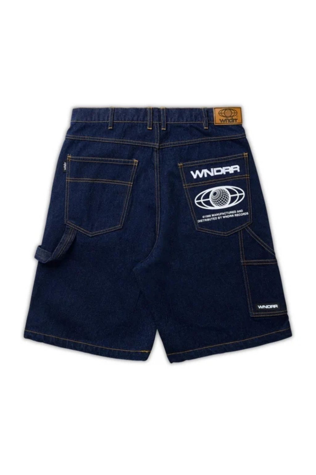 WNDRR Booster Denim Short - Washed Indigo