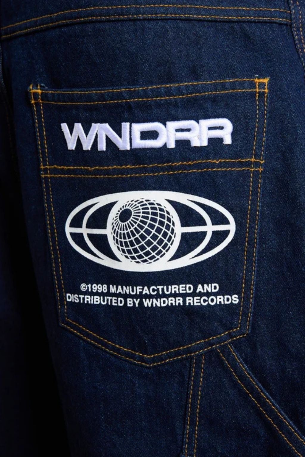 WNDRR Booster Denim Short - Washed Indigo