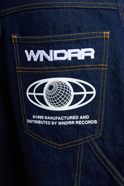 WNDRR Booster Denim Short - Washed Indigo