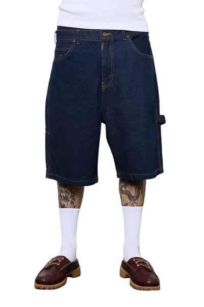 WNDRR Booster Denim Short - Washed Indigo
