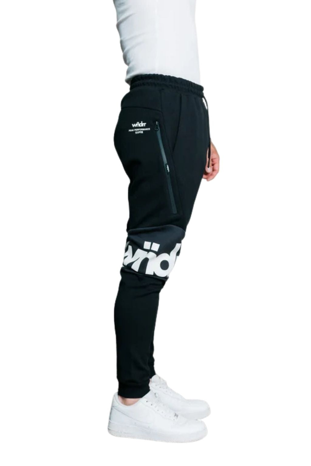 WNDRR Fusion Tech Trackpant - Black