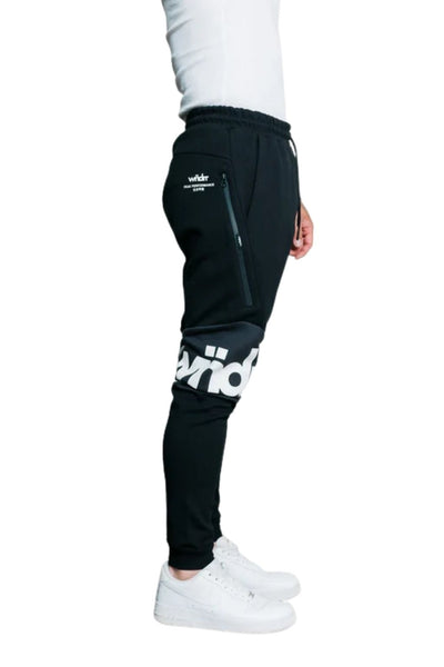 WNDRR Fusion Tech Trackpant - Black