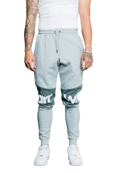 WNDRR Fusion Tech Trackpant - Grey Marle