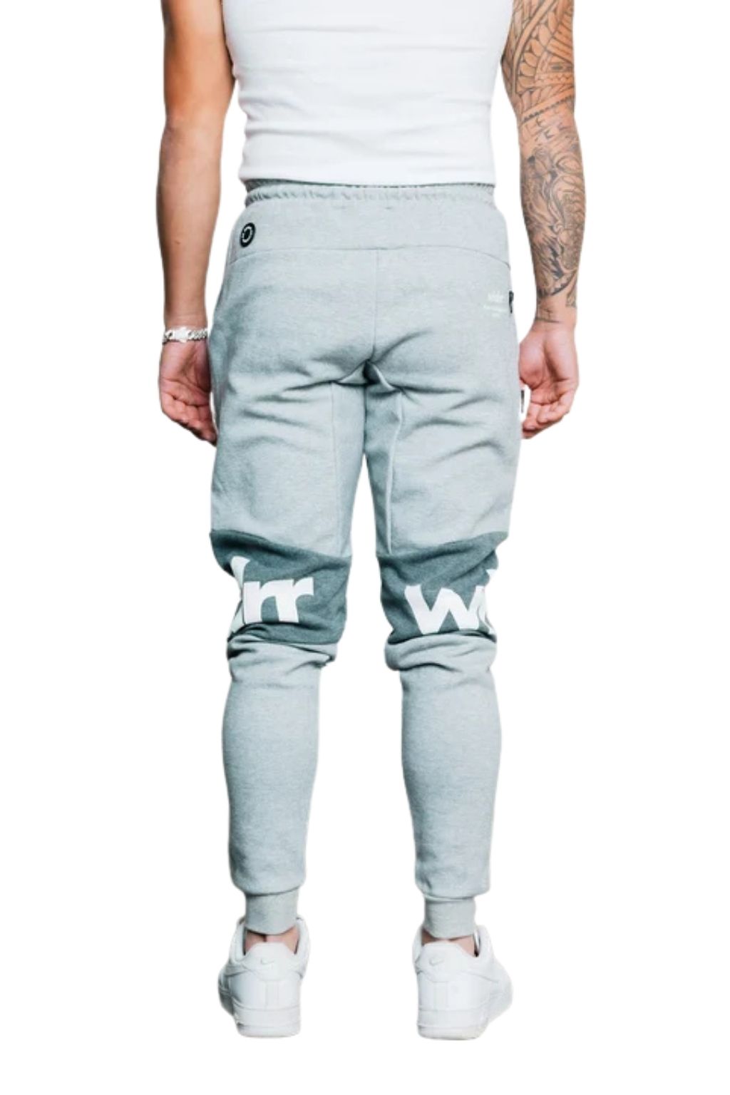 WNDRR Fusion Tech Trackpant - Grey Marle