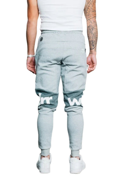 WNDRR Fusion Tech Trackpant - Grey Marle