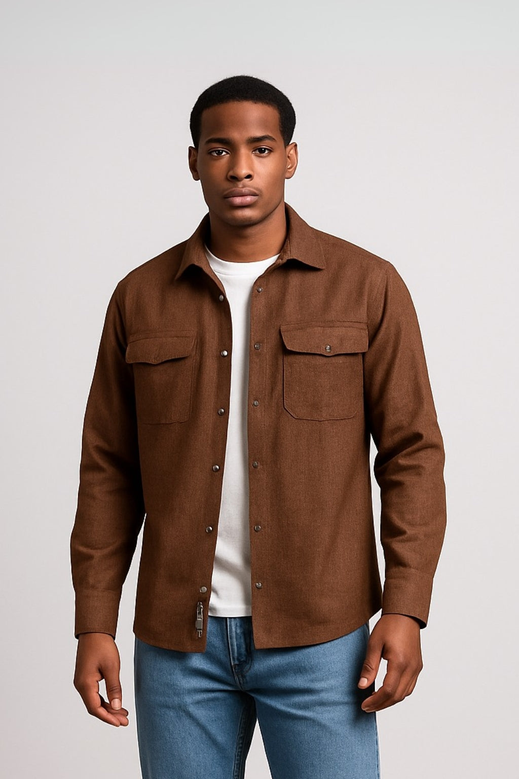 YXC Coffee Shacket