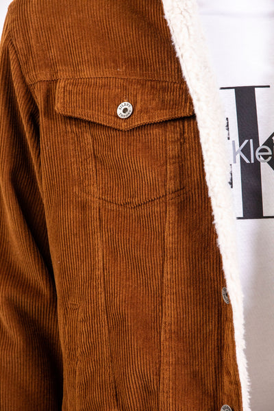 Silent Theory Tan Shook Cord Jacket